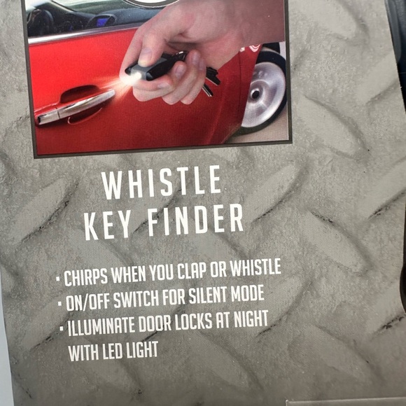 Saddlebred Whistle Key Finder with LED Light - Picture 3 of 5